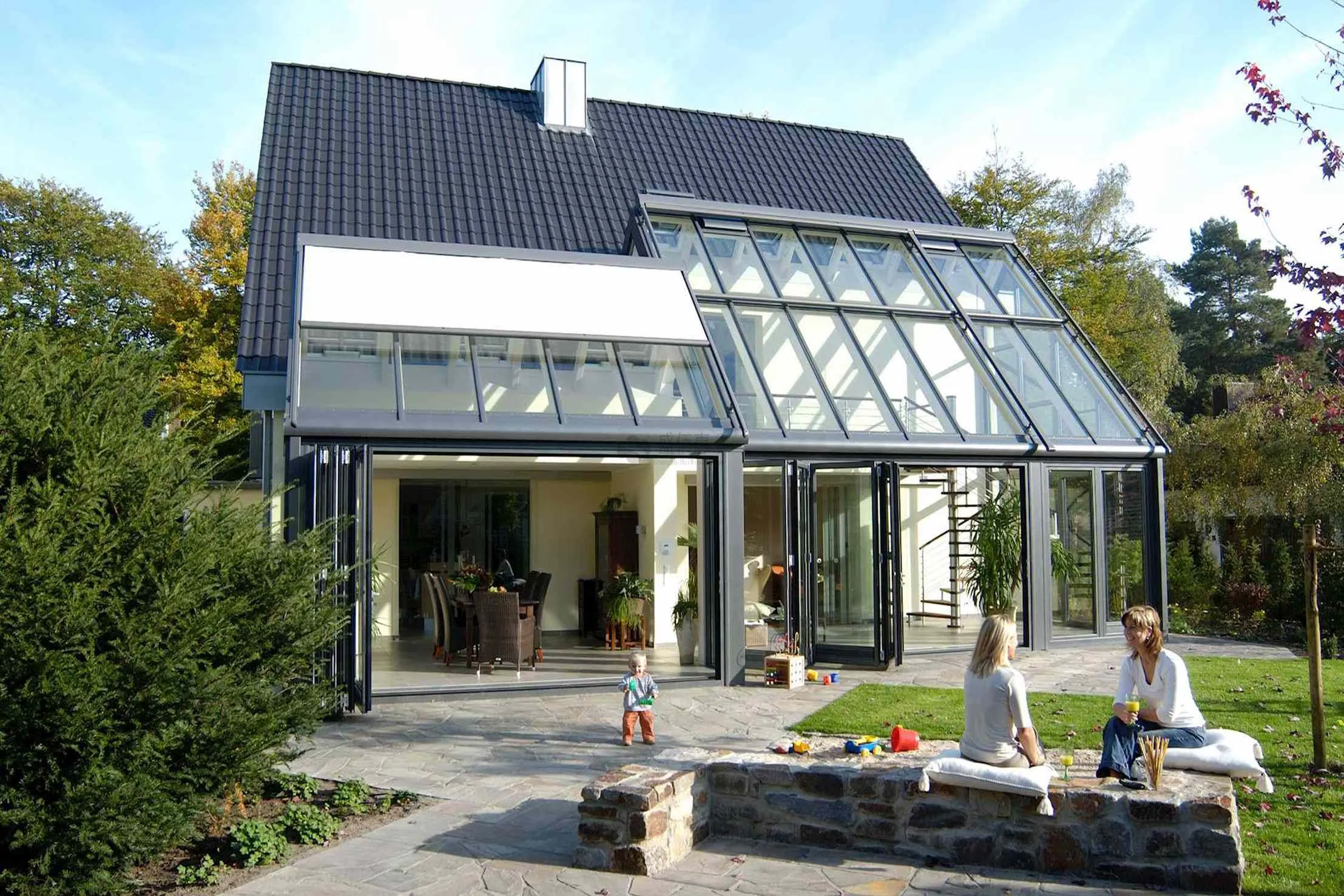 Sunroom effect drawing